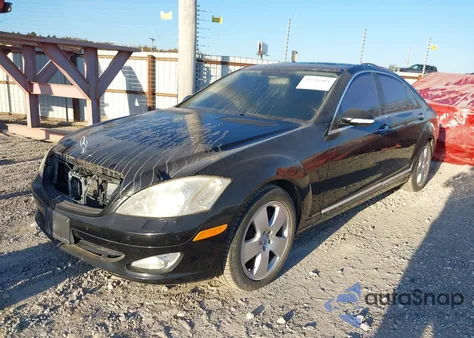 2007 Mercedes-Benz S 550 from USA, damaged, VIN WDDNG71X27A044145